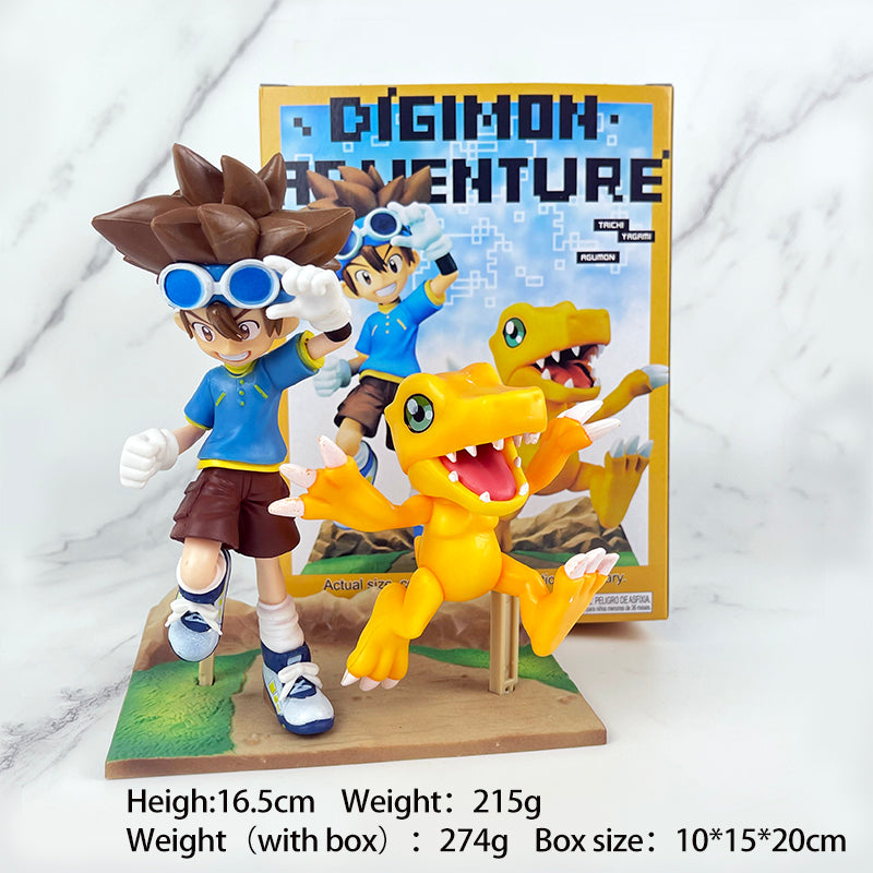Digimon Adventure - Dxf - Adventure Archives - Taichi & Agumon Statue