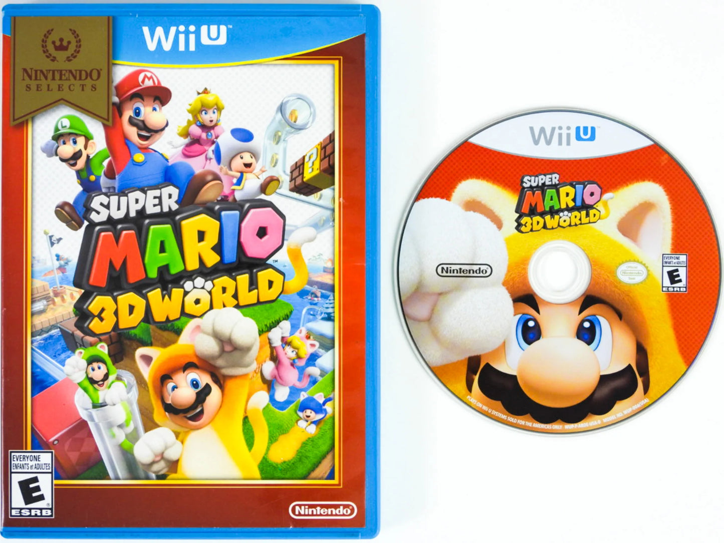 Super Mario 3D World - Nintendo Wii U (NTSC-U) - (USED)