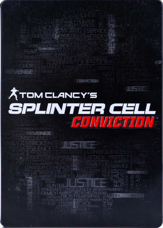 Tom Clancy's Splinter Cell: Conviction (STEELBOOK) - Xbox 360 - PAL (USED)