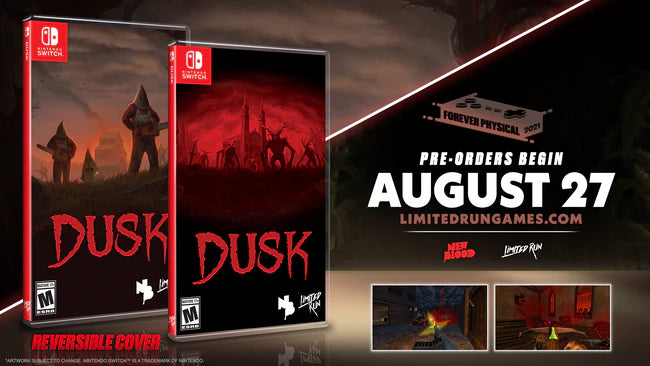 Dusk (Limited Run Games #118) - Nintendo Switch