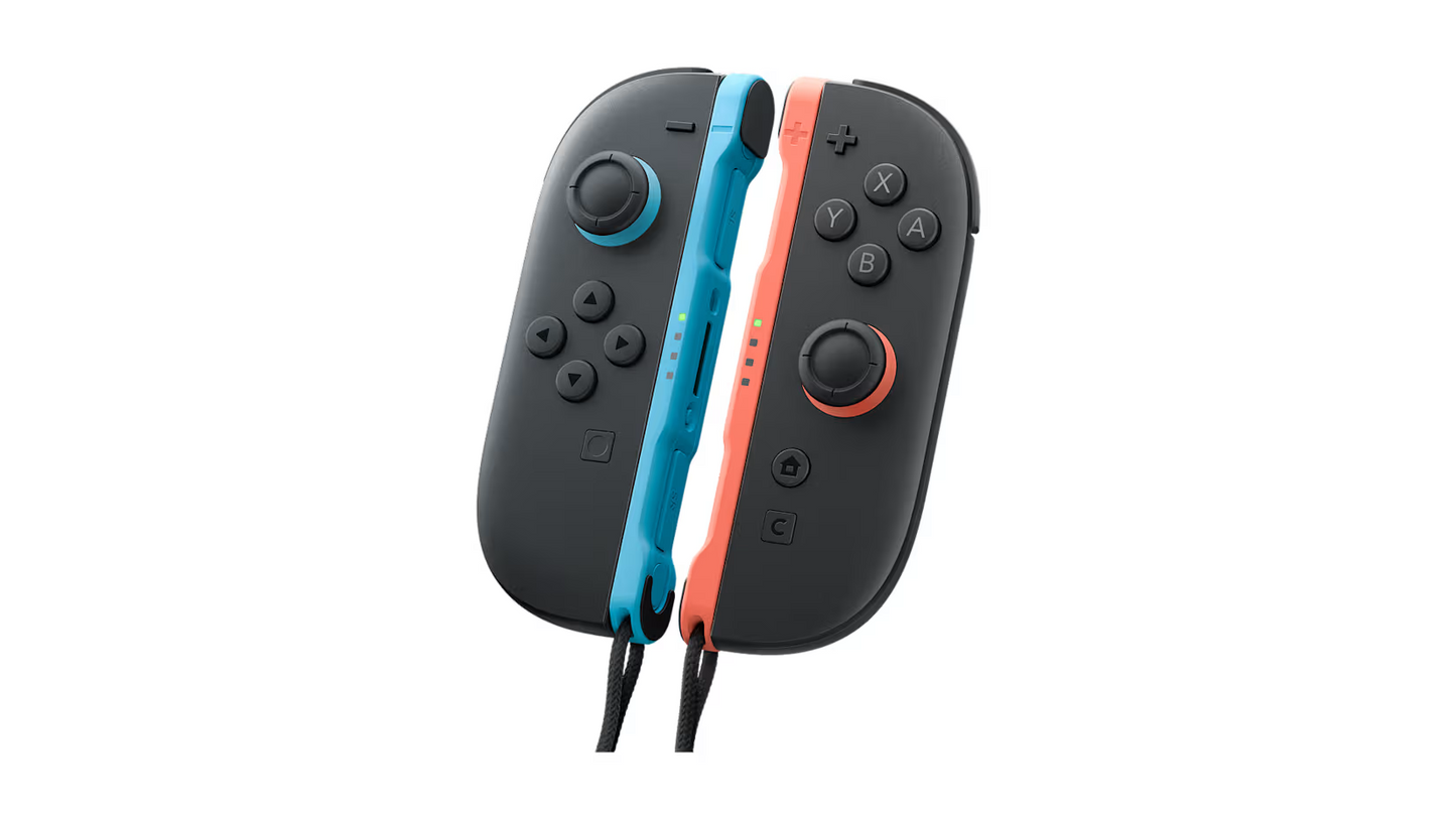 Nintendo Switch 2 Left and Right Joy-Con 2 Controllers - Black