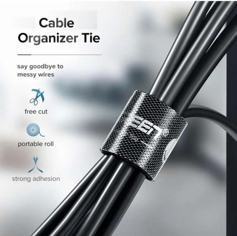 UGREEN VELCRO SELF ADHESIVE CABLE ORGANISER | Strong Adhesion | Reusable | 2m Length 20mm Width