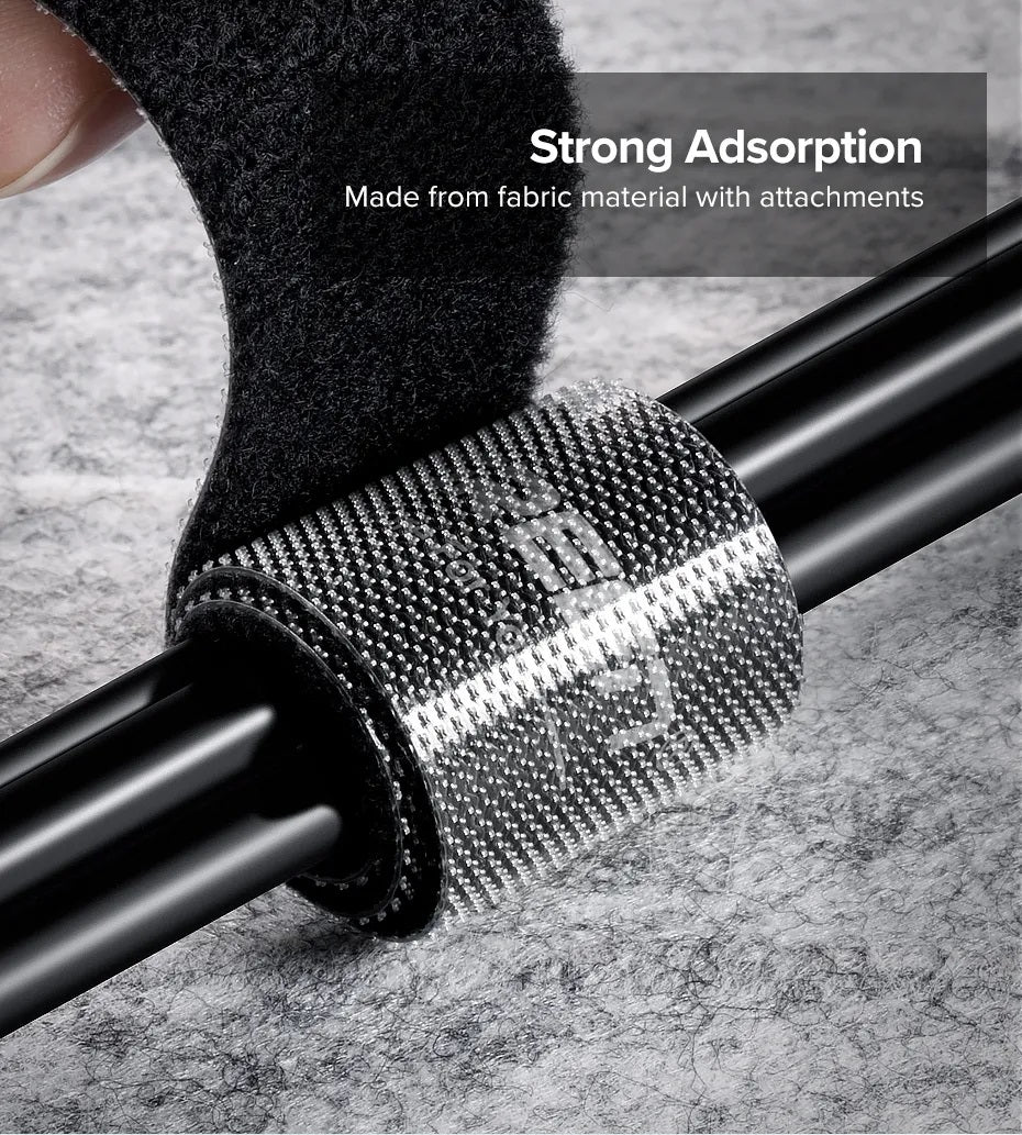 UGREEN VELCRO SELF ADHESIVE CABLE ORGANISER | Strong Adhesion | Reusable | 2m Length 20mm Width