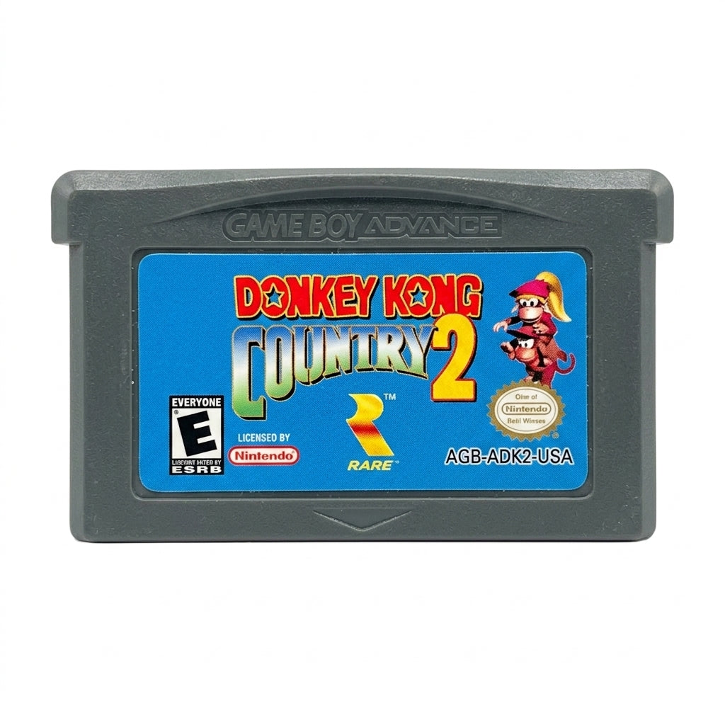 Donkey Kong Country 2 #RARE - GameBoy Advance (NTSC-U) - (USED)