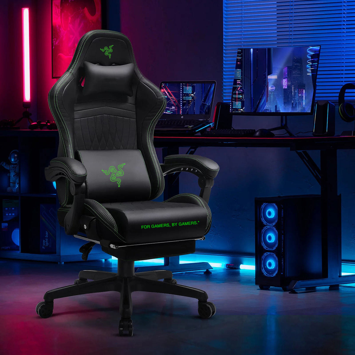 Razer Inspired Pro Gaming Chair - Black