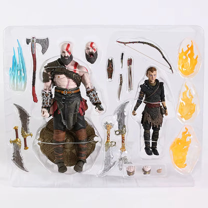 NECA God of War Kratos & Atreus 7" Action Figure Collection