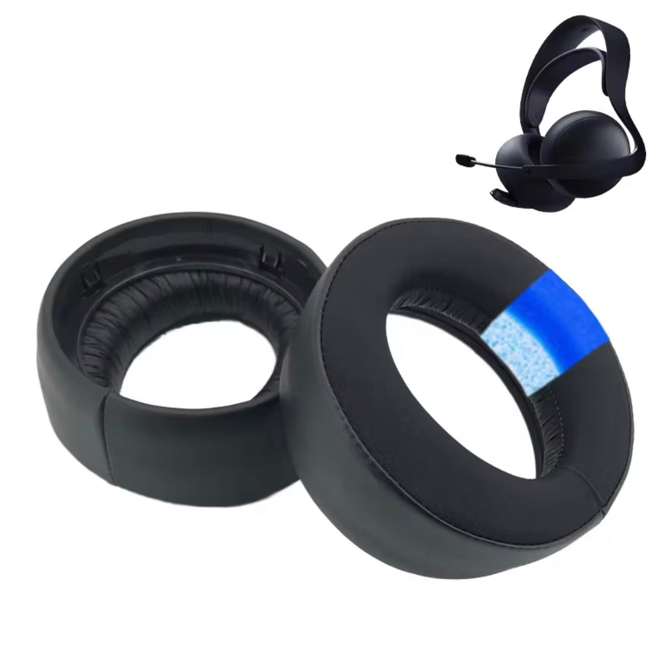 Pulse ELITE Replacement Ear Pads PS5 Headset, Ear Cushions Cups for Sony PlayStation 5/PS5/ELITE Wireless Gaming Headset