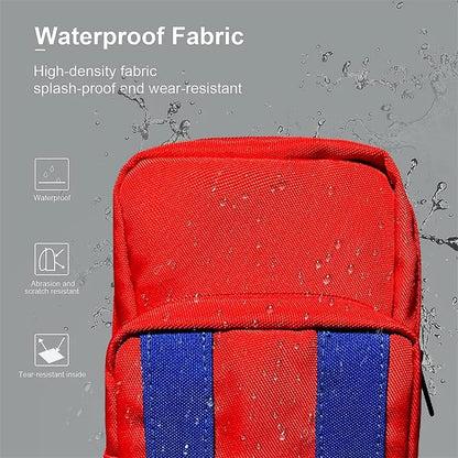 Super Mario Shoulder Bag - Red & Blue