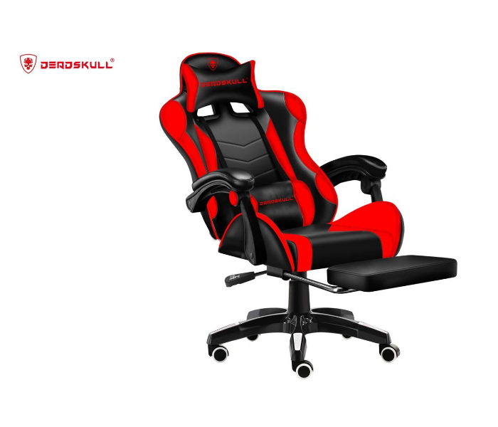 DeadSkull Comfort Gaming Chair With Footrest - 7 Colors