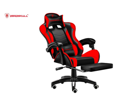 كرسي الألعاب المريح DeadSkull مع مسند للقدمين - 7 ألوان