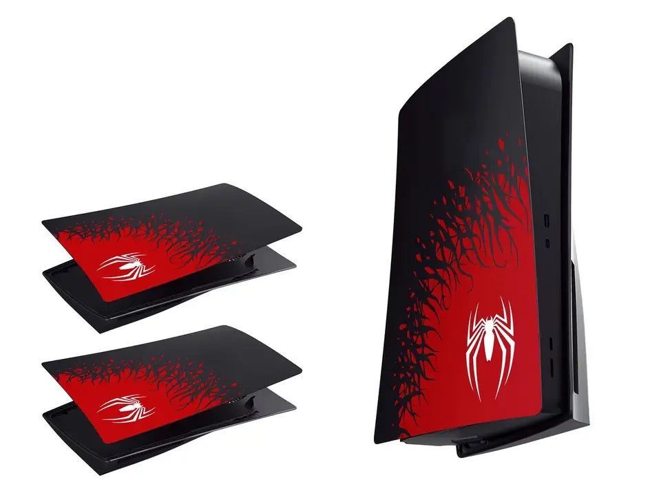 PS5 Console Cover Plates Replica (For Disc Version Only) Spider-Man 2 Edition