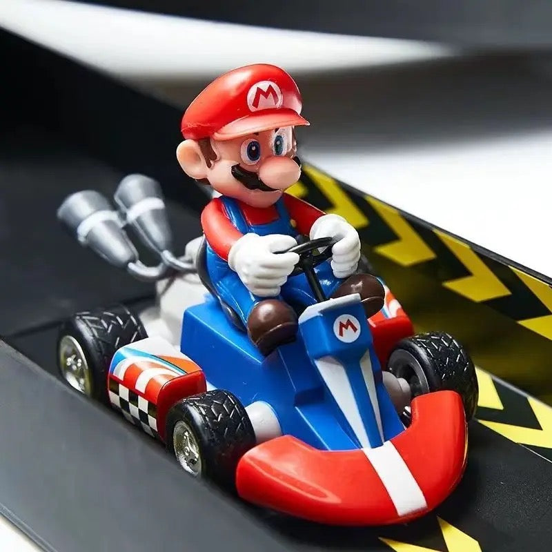 Mario Kart Pull Back Racer Toys - 7 Models