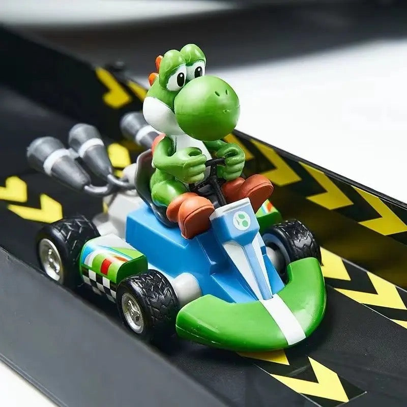 Mario Kart Pull Back Racer Toys - 7 Models