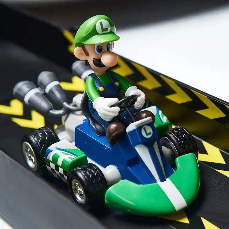 Mario Kart Pull Back Racer Toys - 7 Models