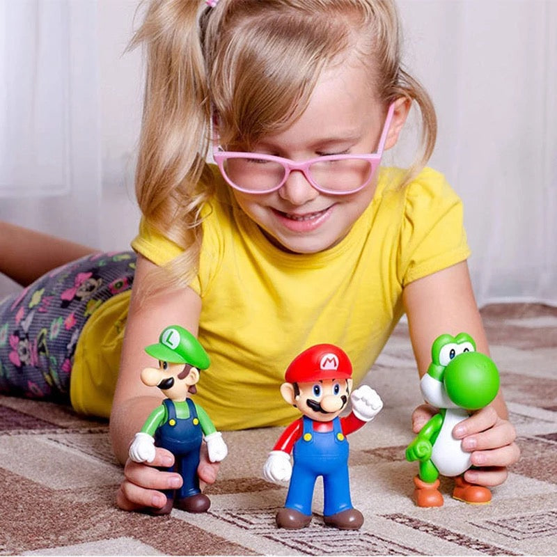 Super Mario Bros Figure Collection - 15 Models