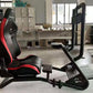 HypeGame Racing Steering Wheel Simulator With Monitor/TV Bracket - Black/Red