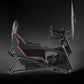 HypeGame Racing Steering Wheel Simulator With Monitor/TV Bracket - Black/Red