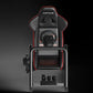 HypeGame Racing Steering Wheel Simulator With Monitor/TV Bracket - Black/Red