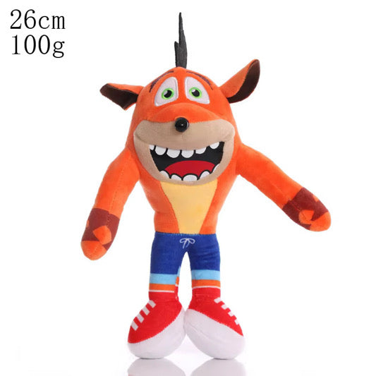 Crash Bandicoot Crazy Trilogy Series Soft Plush - 3 Models