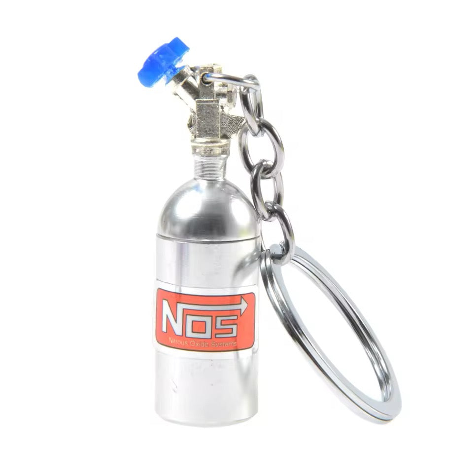 Nitros Oxide NOS Bottle Keychain With Stash - 6 Colors