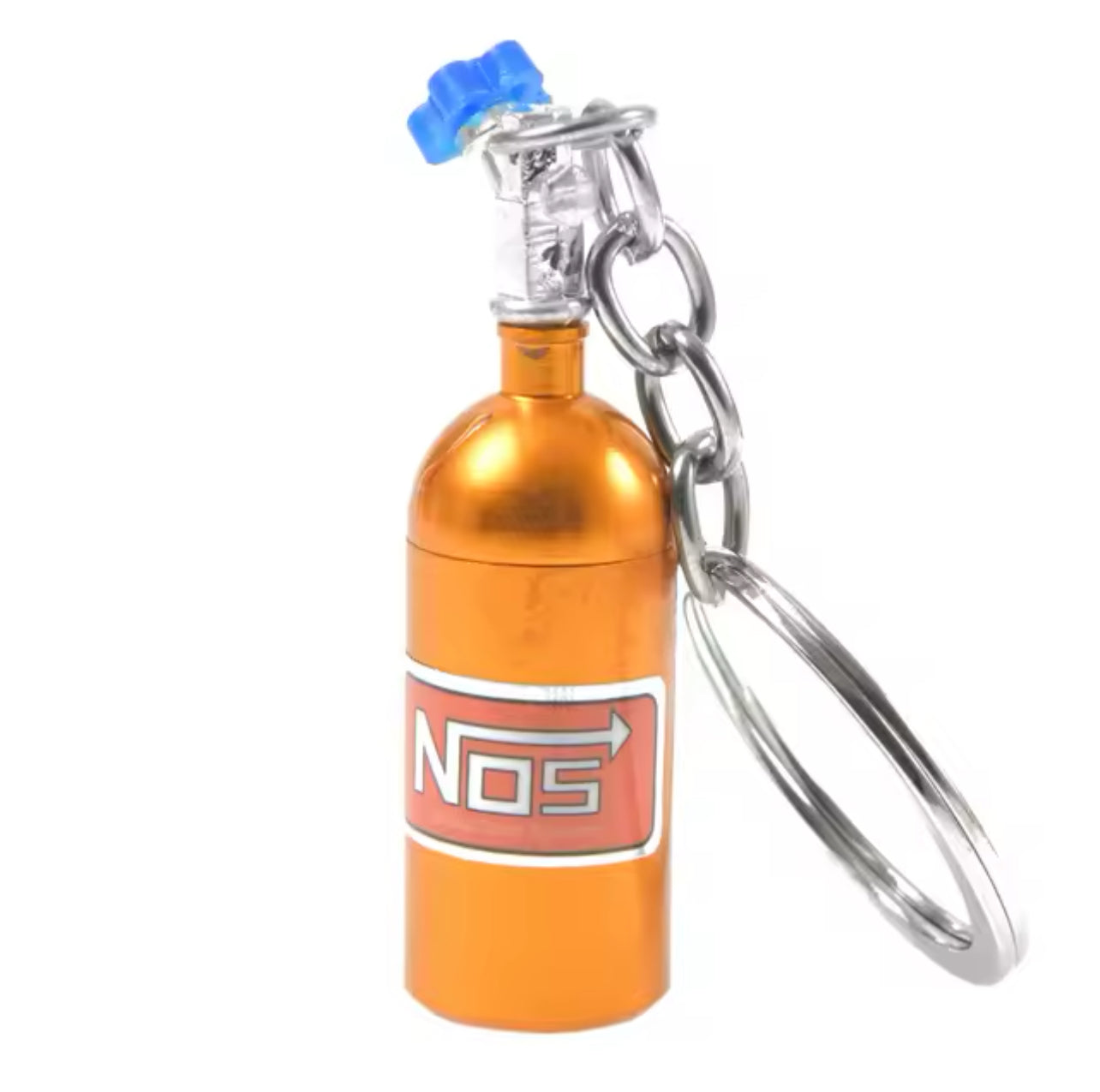 Nitros Oxide NOS Bottle Keychain With Stash - 6 Colors