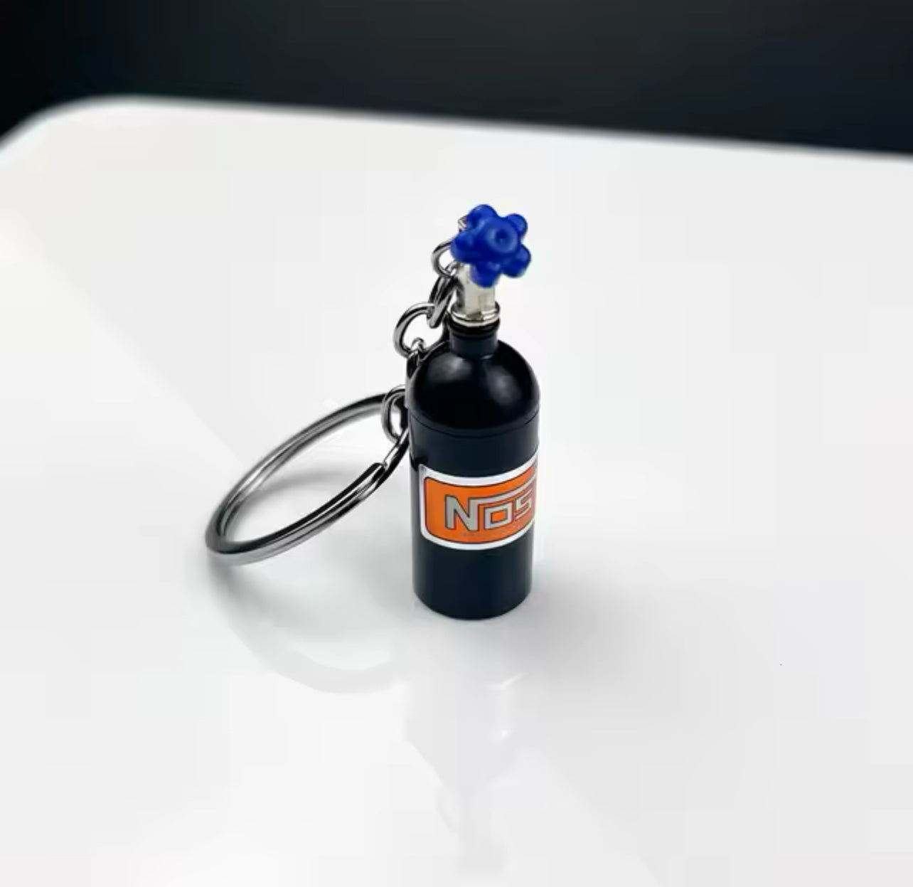 Nitros Oxide NOS Bottle Keychain With Stash - 6 Colors