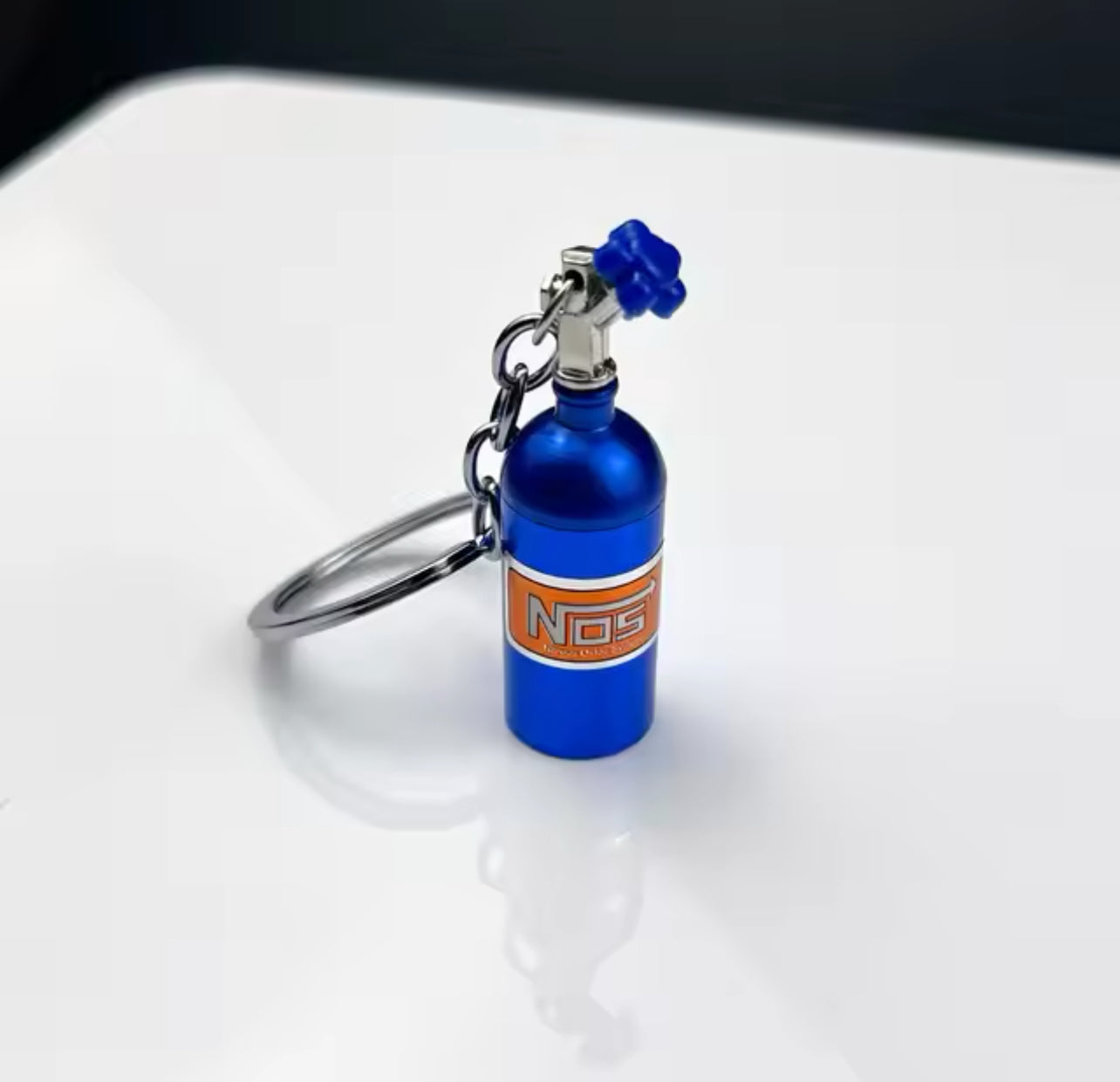 Nitros Oxide NOS Bottle Keychain With Stash - 6 Colors