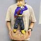 Dragon Ball Z Trunks 2 Heads Change 48CM Anime PVC Figure