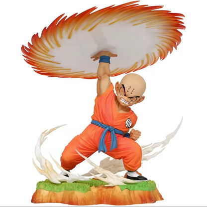 Dragon Ball Z Krillin Destructo Disc 18CM Anime PVC Figure