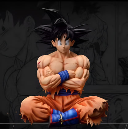 Dragon Ball Z Son Goku Sitting Posture 15CM Anime PVC Figure