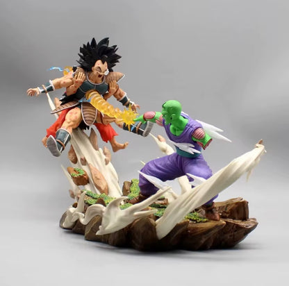 Dragon Ball Z Raditz, Son Goku, and Piccolo Dynamic Battle 20CM Anime PVC Figure