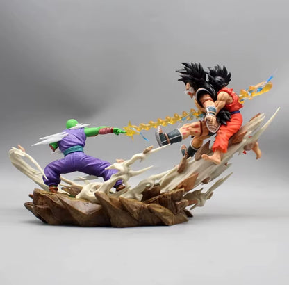 Dragon Ball Z Raditz, Son Goku, and Piccolo Dynamic Battle 20CM Anime PVC Figure