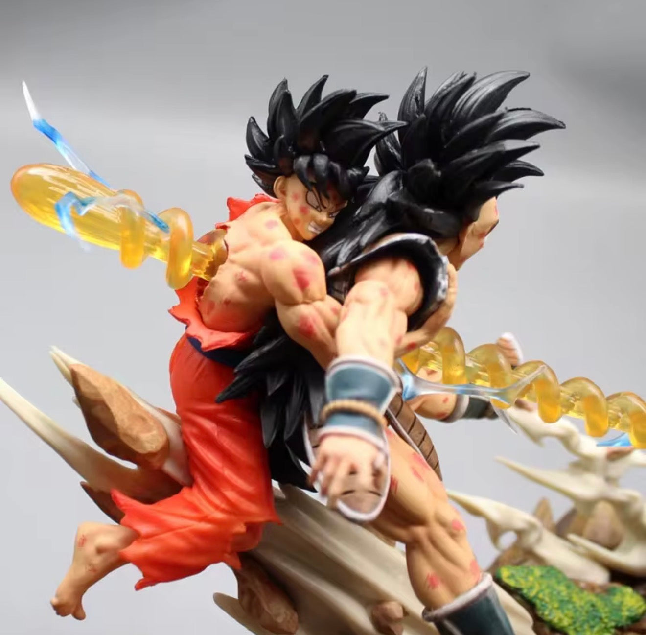 Dragon Ball Z Raditz, Son Goku, and Piccolo Dynamic Battle 20CM Anime PVC Figure