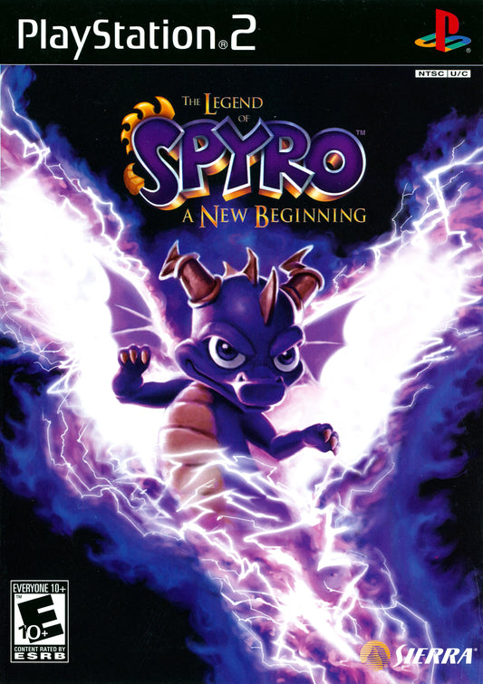 The Legend of Spyro: A New Beginning - PlayStation 2 (NTSC-U) - (USED)