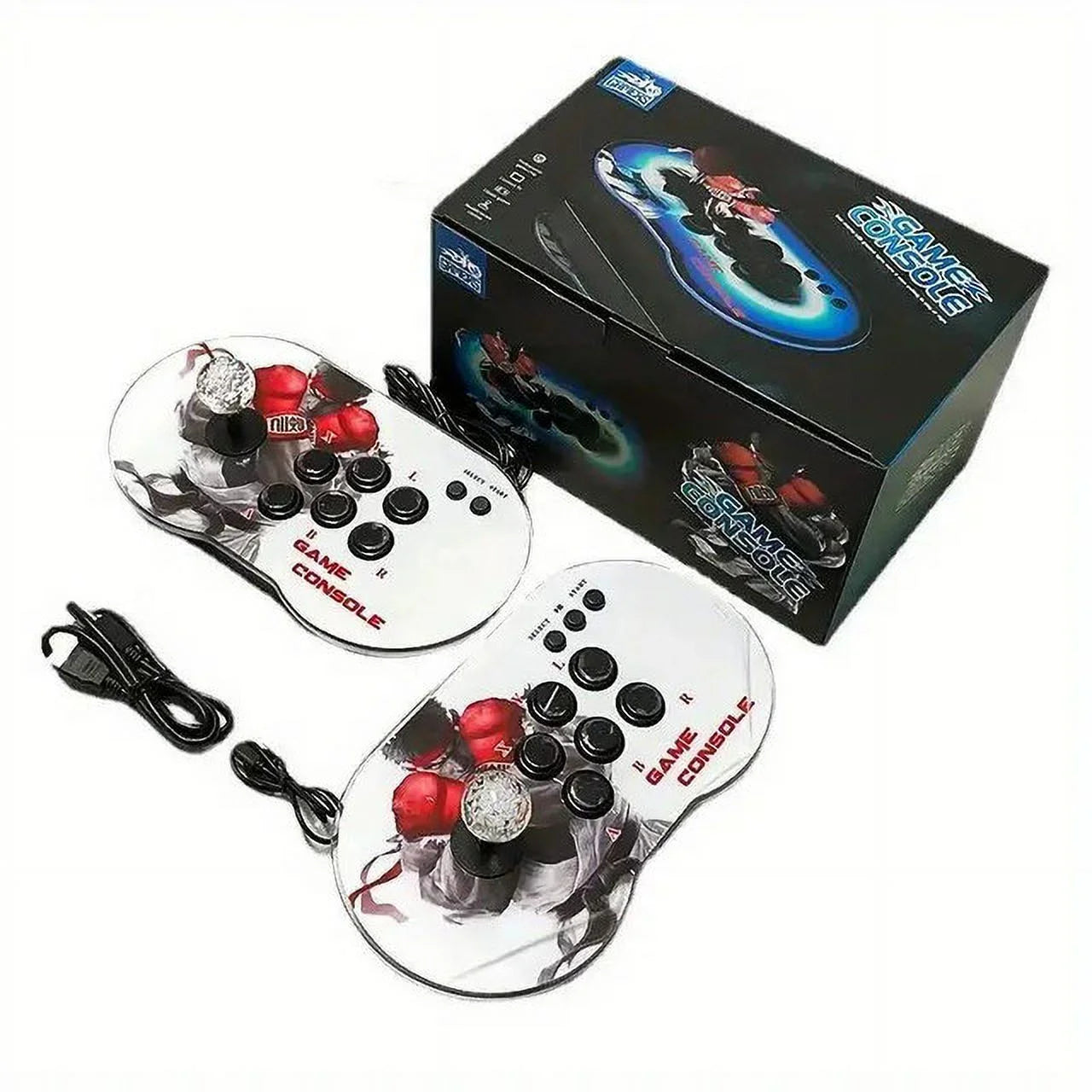 M9 Double Rocker HD 4K Arcade Controller Joystick Mini Arcade TV Game Console