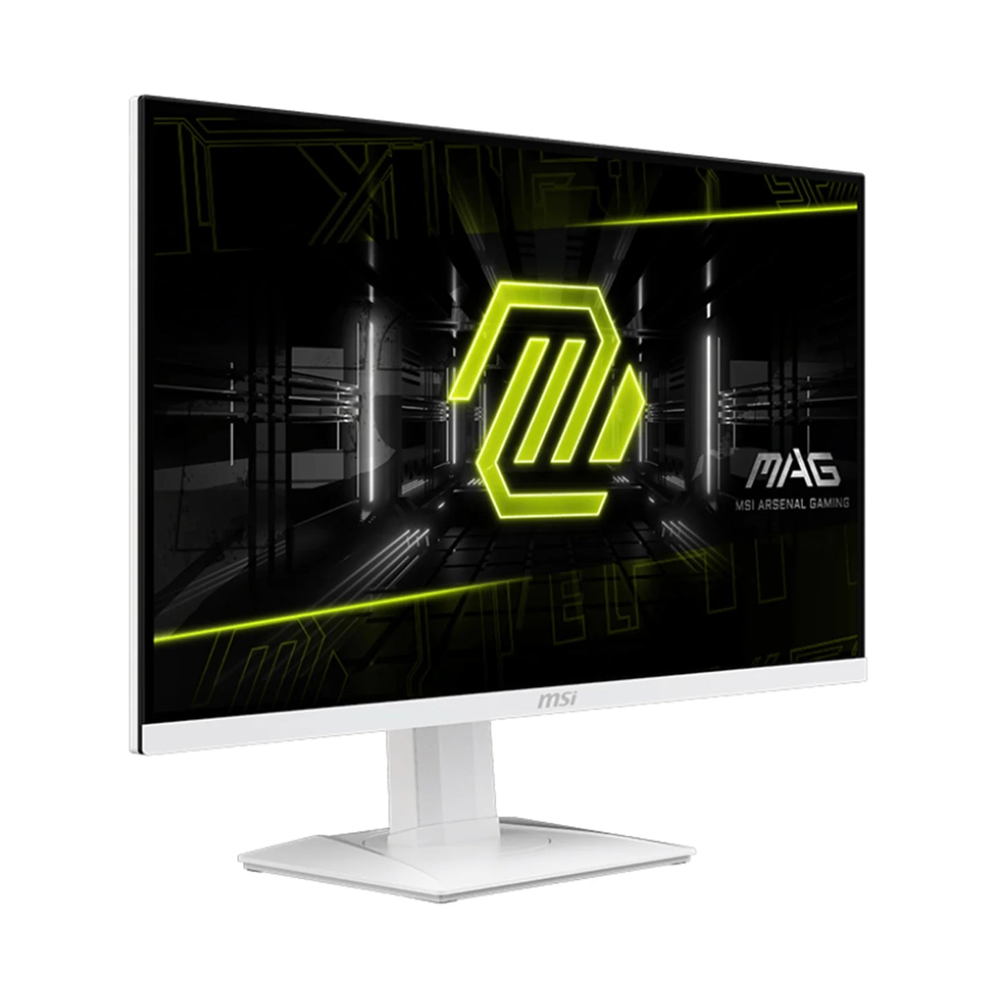 MSI MAG 274QRFW E20 27-Inch Gaming Monitor, 2560x1440, WQHD Rapid IPS, 200Hz, 0.5ms, DisplayHDR 400, Eye care, AI vision, HDMI 2.0b, DP 1.4a, Frame-less, Vesa Mount, White