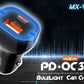 MOXOM MX-VC14 2 Ports USB/C PD Fast Car Charger