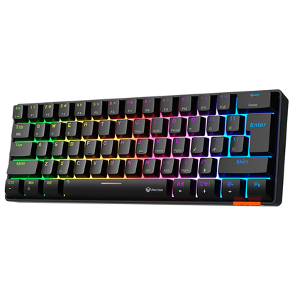 لوحة مفاتيح ميكانيكية لاسلكية MEETION MK005BT Hestia RGB - أبيض | أسود