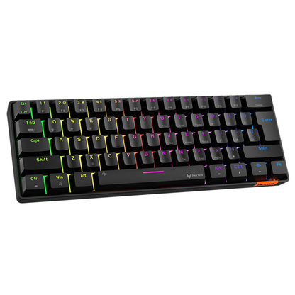 لوحة مفاتيح ميكانيكية لاسلكية MEETION MK005BT Hestia RGB - أبيض | أسود