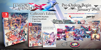 Gunvolt Chronicles: Luminous Avenger iX 2 Collector's Edition (ألعاب محدودة الإصدار) - Nintendo Switch 