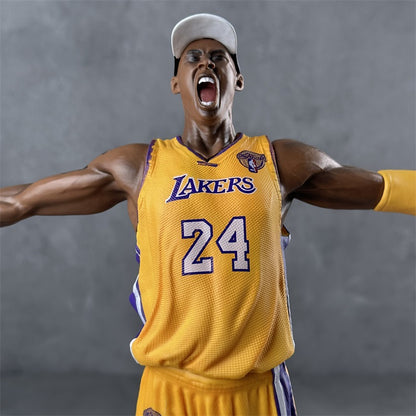 Kobe Figure, Black Mamba Victory Roaring Kobe Anime Figures 33cm/13inch PVC Character