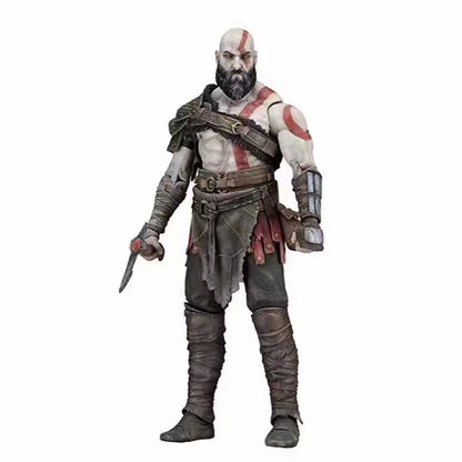 God of War 4 Kratos Model Decoration Hand-made PVC Figure 20cm