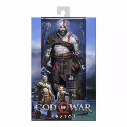 God of War 4 Kratos Model Decoration Hand-made PVC Figure 20cm