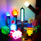 Minecraft ORE Block Lights LED Night Lamp USB Rechargeable - Red | Yellow | Blue | Green