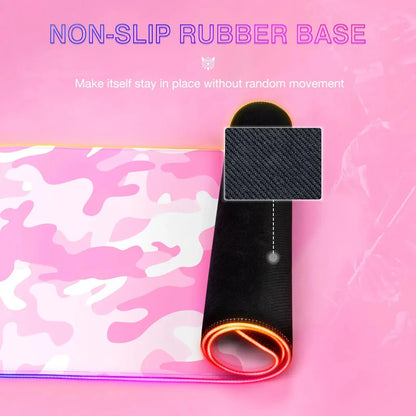 لوحة ماوس ONIKUMA G5 المضيئة بـ 12 وضع إضاءة RGB مقاس 800*300*4 مم