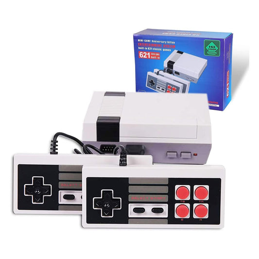 Classic Retro Game Console with 621 8-bit Games - HDMI Output