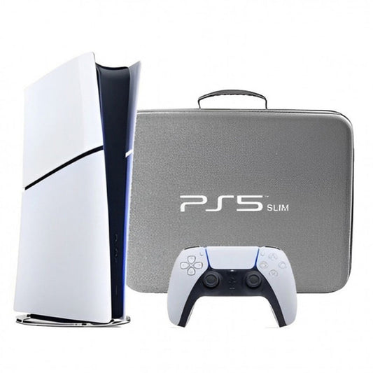 Hard Carrying Travel Case For PS5 Slim Consoles  - Black | Blue | Gray