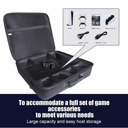 Hard Carrying Travel Case For PS5 Slim Consoles  - Black | Blue | Gray