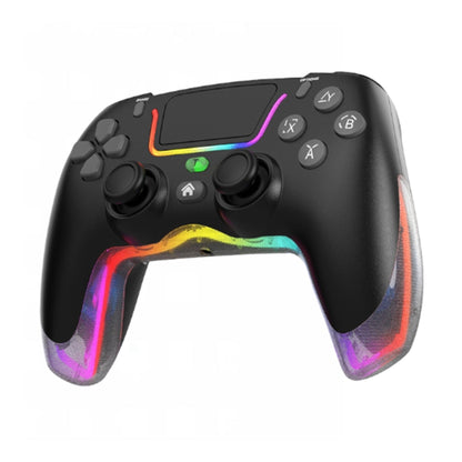 P07 Wireless Controller with Dual Vibration/6-Axis Gyro/RGB Modes/Macro M1,M2/Turbo Boost for PS3/PS4/Nintedno Switch/PC/ Mobile Phones