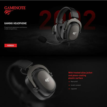 Havit H2002d Gaming Headset - Black